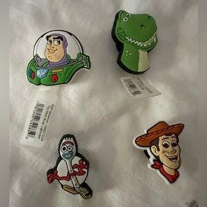 CROCS Jibbitz - Toy Story Character - Buzz, Rex, Forky, Woody